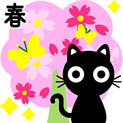 [LINEスタンプ] 猫が好き♡9【春と日常】