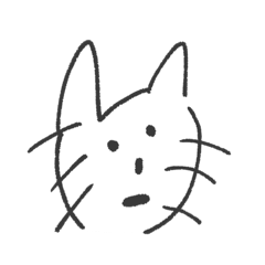 [LINEスタンプ] ねこのぶちちゃん