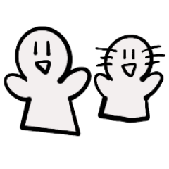 [LINEスタンプ] 人人 1