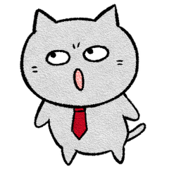 [LINEスタンプ] かわいいしゃちくねこ