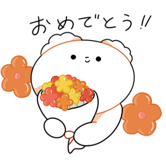 [LINEスタンプ] ウサぽちゃむ⑦