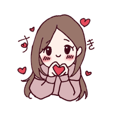 [LINEスタンプ] りおちゃんとゆうちゃんの日常