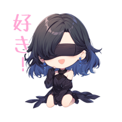 [LINEスタンプ] 夢幻ちゃん(ドレス)