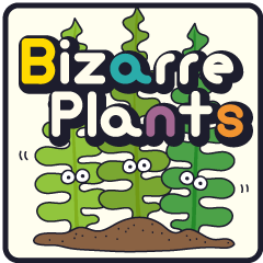 [LINEスタンプ] Bizarre Plants