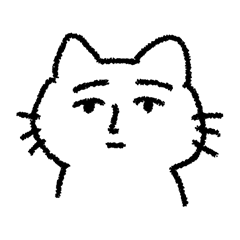 [LINEスタンプ] 具体的な表情の猫