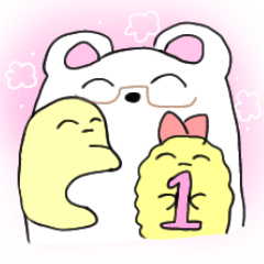 [LINEスタンプ] しのくまスタンプ1