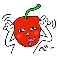 [LINEスタンプ] アップルマン！(JP)
