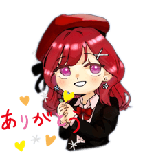[LINEスタンプ] 紅華学園