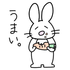 [LINEスタンプ] ゆるりんちょうさぎ