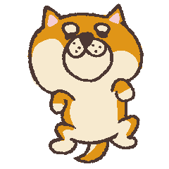 [LINEスタンプ] 日常使い＆敬語◎柴犬ひまわりスタンプ