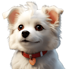 [LINEスタンプ] かわいい子犬～夫婦の日常語1