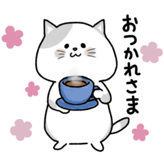 [LINEスタンプ] 毎日使える♪ねこちゃん