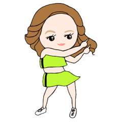 [LINEスタンプ] チャーミーダンス