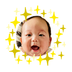 [LINEスタンプ] それいけ！一青璃くん3ヶ月