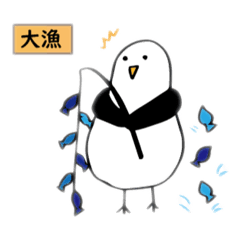 [LINEスタンプ] ぴーちゃん【seagull】