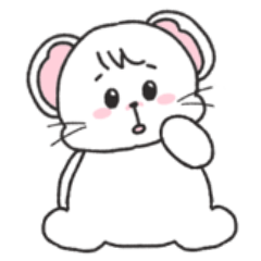 [LINEスタンプ] どさんこなきうさぎ