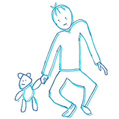 [LINEスタンプ] ある人の動く生活