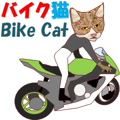 [LINEスタンプ] バイク猫2の画像（メイン）