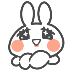 [LINEスタンプ] うるわしいうさぎ