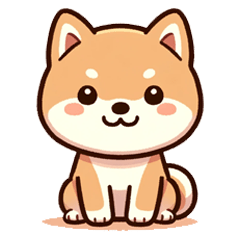 [LINEスタンプ] 愉快な柴犬。