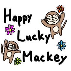 [LINEスタンプ] Mackeyの日常