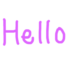 [LINEスタンプ] よく使う！！シンプルぱーぷる文字